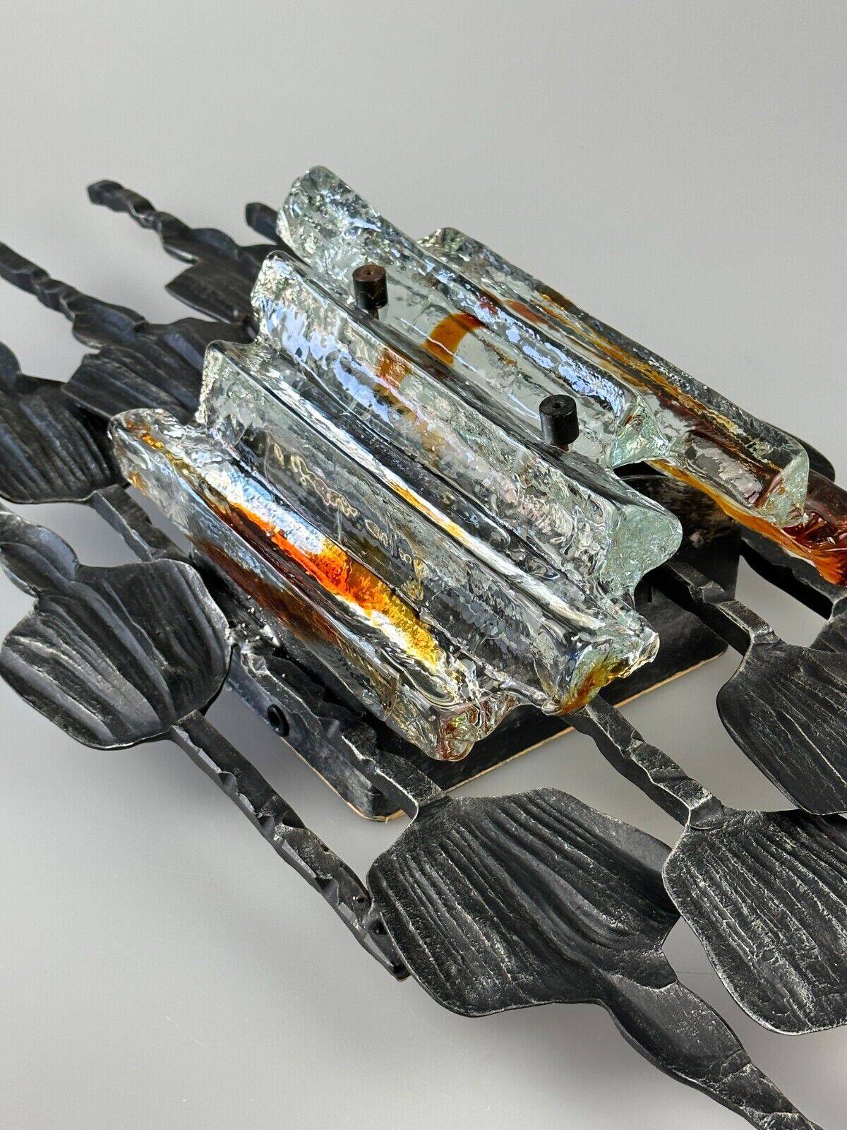 60s 70s Brutalist Wall Lamp Tom Ahlström & Hans Ehrlich Wall Sconce