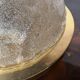 Frosted glass and brass ceiling light, 1970s