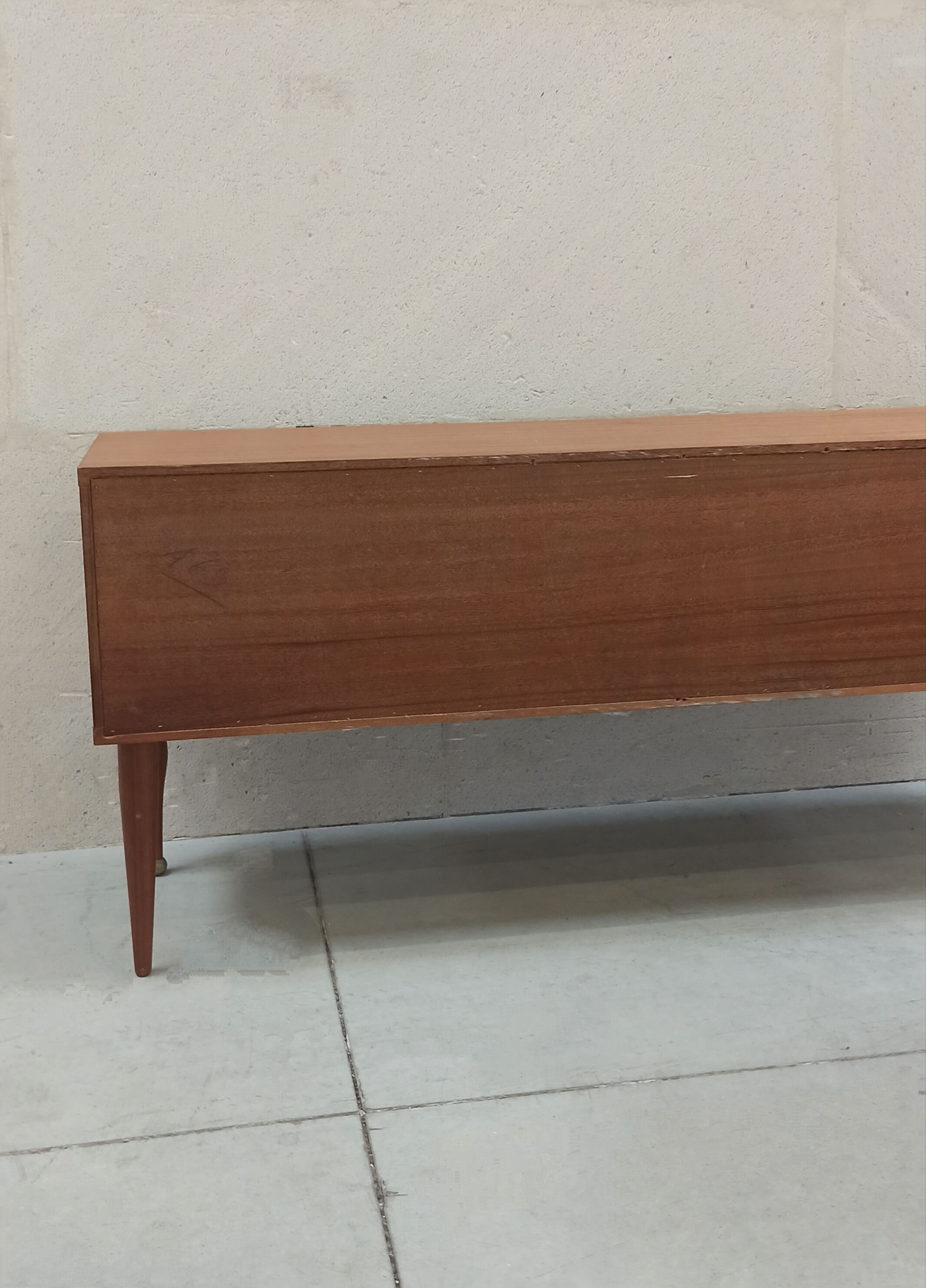 Sideboard wood and brass, 50's