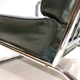 Fauteuil Art Déco en tube d'acier dans le goût de Gilbert Rhode Troy Sunshade, 1930