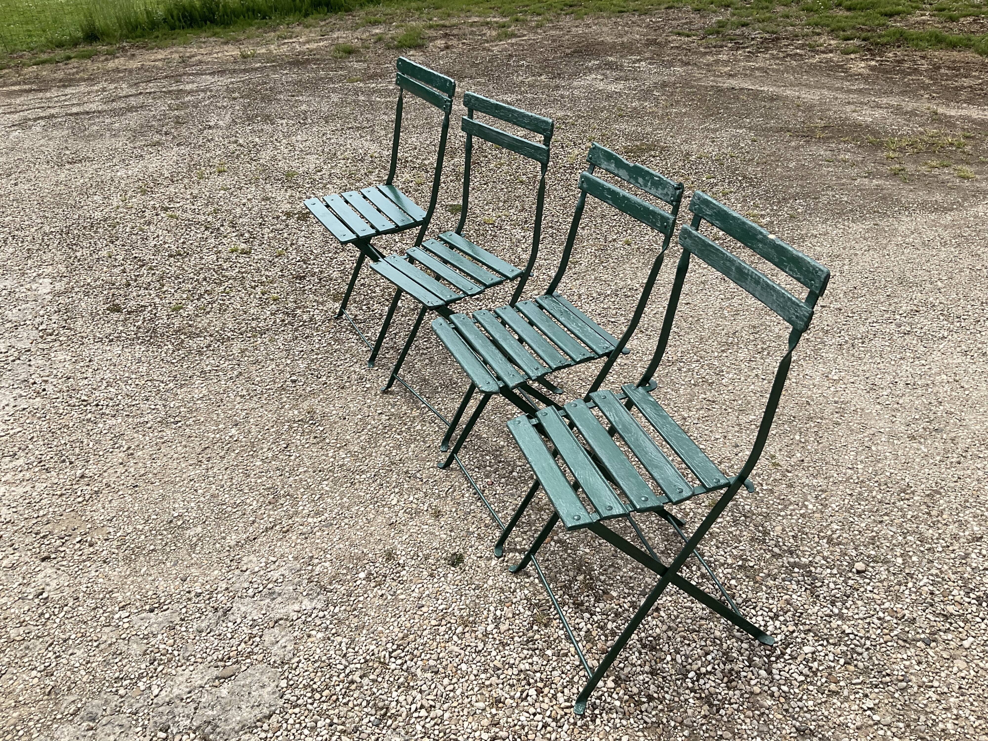 Chaises pliantes