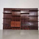 Wall unit by Finn Juhl for Bovirke, Denmark, 1960s.