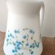 Vintage floral decanter