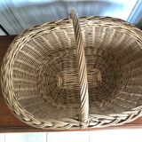 Vintage wicker basket
