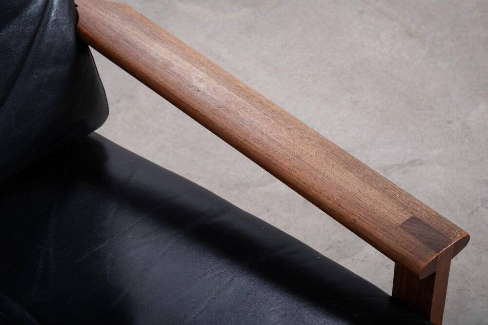 Vintage Danish Lounge Chairs in Teak by Illum Wikkelsø, 1950s, Set of 2