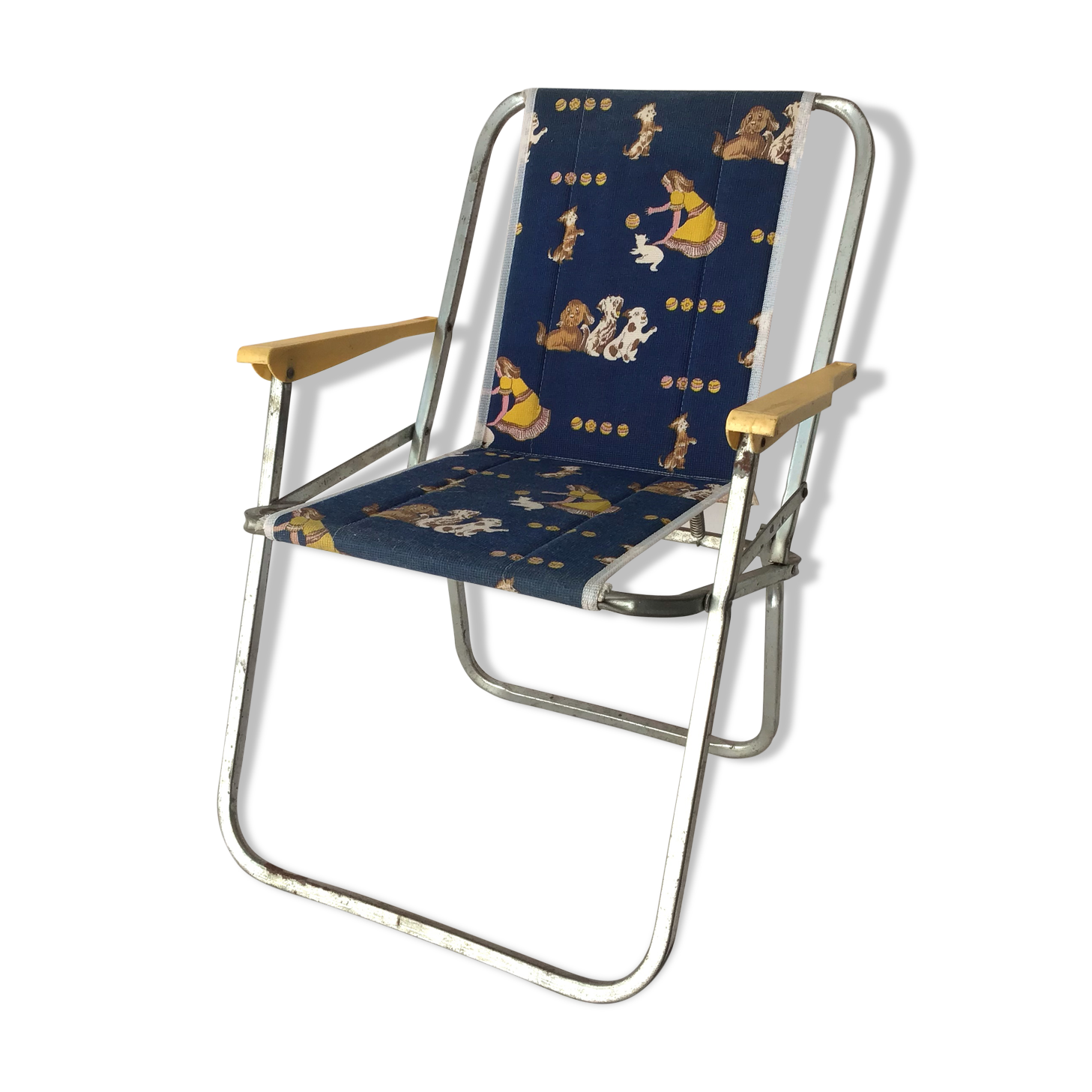 Small folding armchair for children