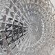 Small round wall lamp ceiling light transparent glass vintage fixture