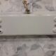 Paire appliques rectangle industrielle