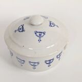 Set of 2 vintage ceramic terrines from Saint-Uze, Art Deco.