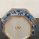 Polychrome vase eighteenth century in Delft earthenware