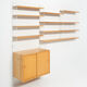 String wall system in ash by Nisse Strinning, Sweden 1950