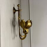 Pair of gilt bronze wall sconces circa 1900