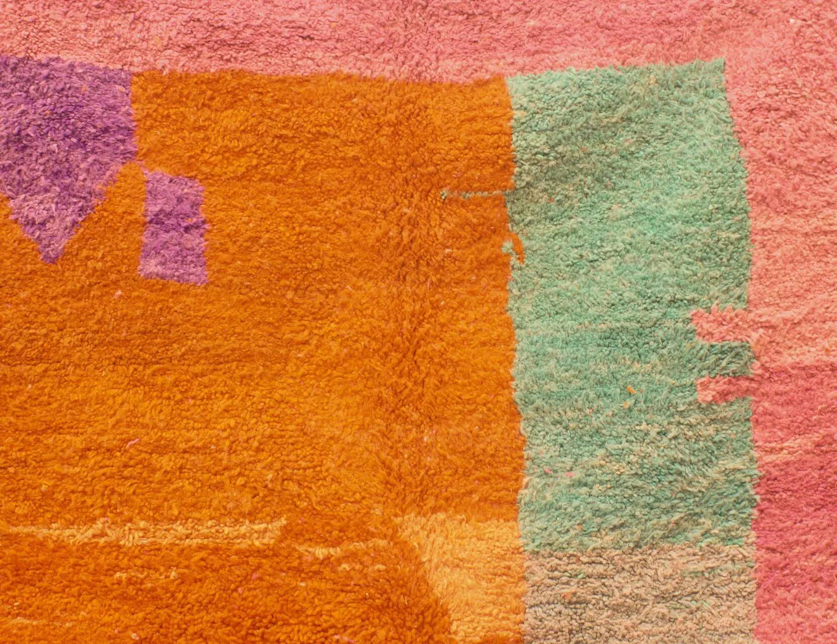 Handmade traditional carpet 250cm x 150cm Moroccan