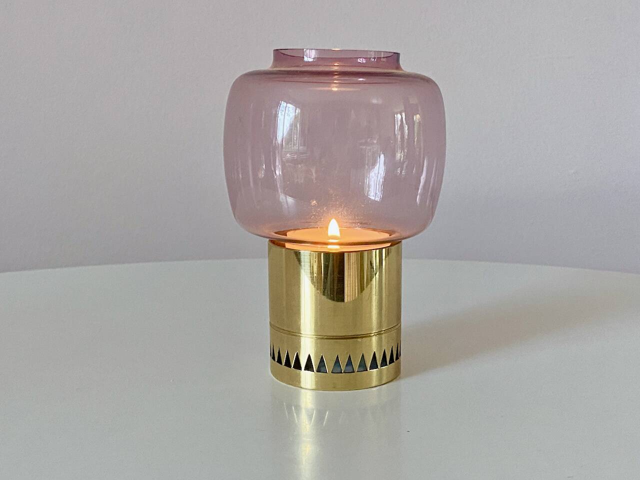 1x candle holder Typ L63 Design Hans Agne Jakobsson for Markaryd Sweden