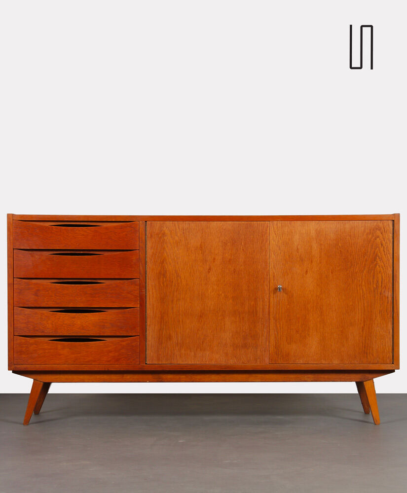 Enfilade vintage en bois datant des années 1960