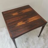 Square rosewood side table