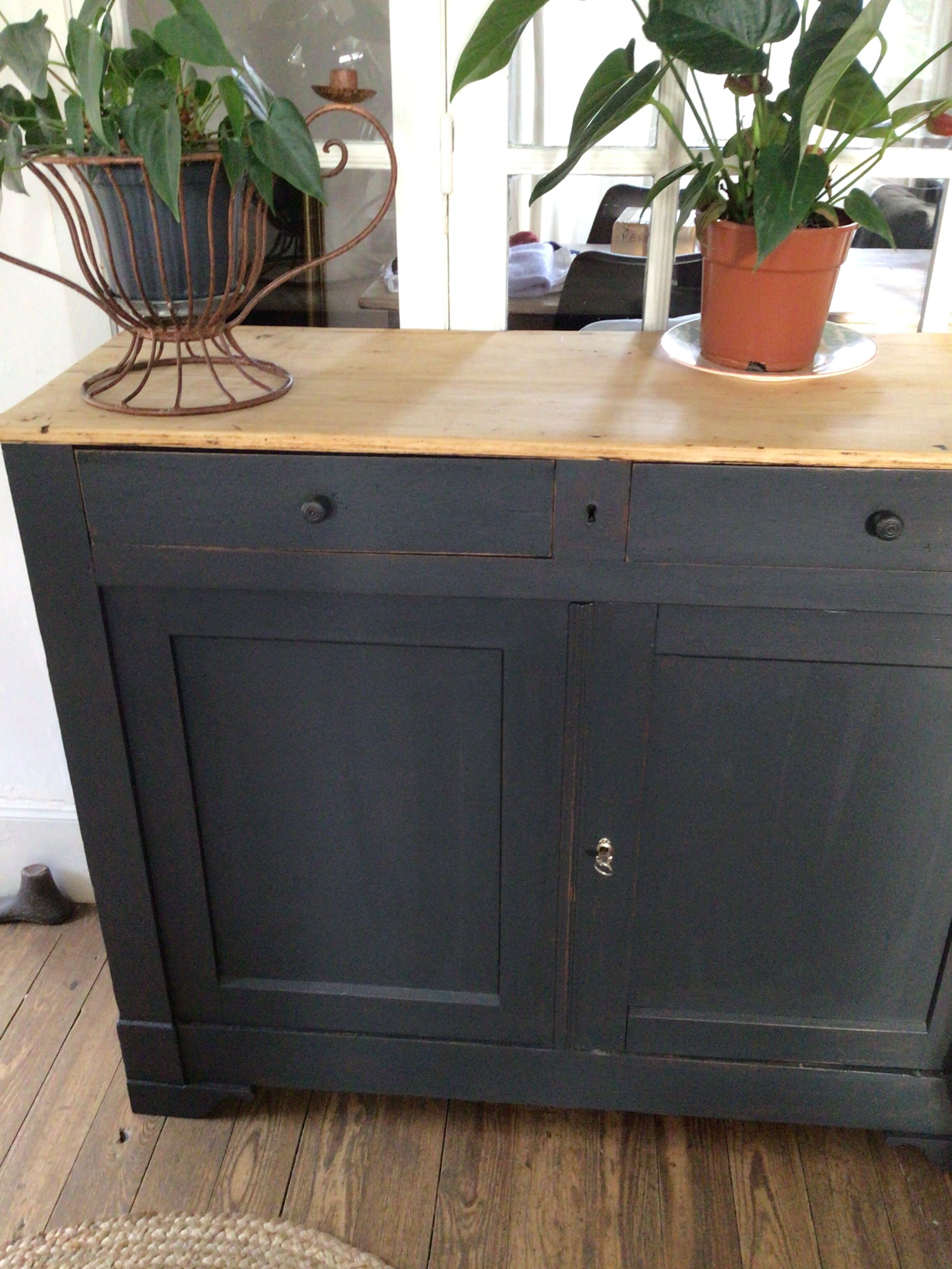 Parisian buffet in fir tree