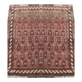 Tapis d'orient persan iran afshar.  1.27 x 1.40 m