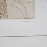 Art Print Lithograph: Mary Magdalene, Signed by Muffini, 1994