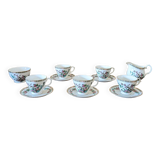 Tea set cups