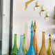 Carafe Empoli bleue turquoise