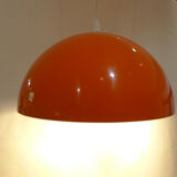 Hanging in Orange lacquered metal 1970 '