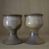 Set of 2 stoneware shells