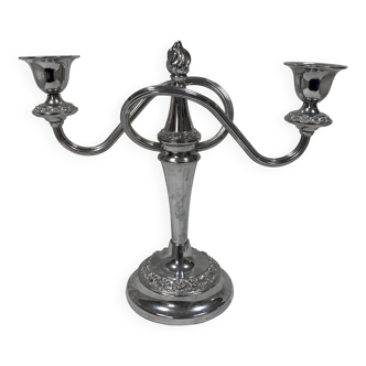 Silver candlestick