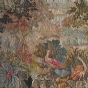 Tapisserie de laine "Verdure Flamande" de la manufacture Robert Four