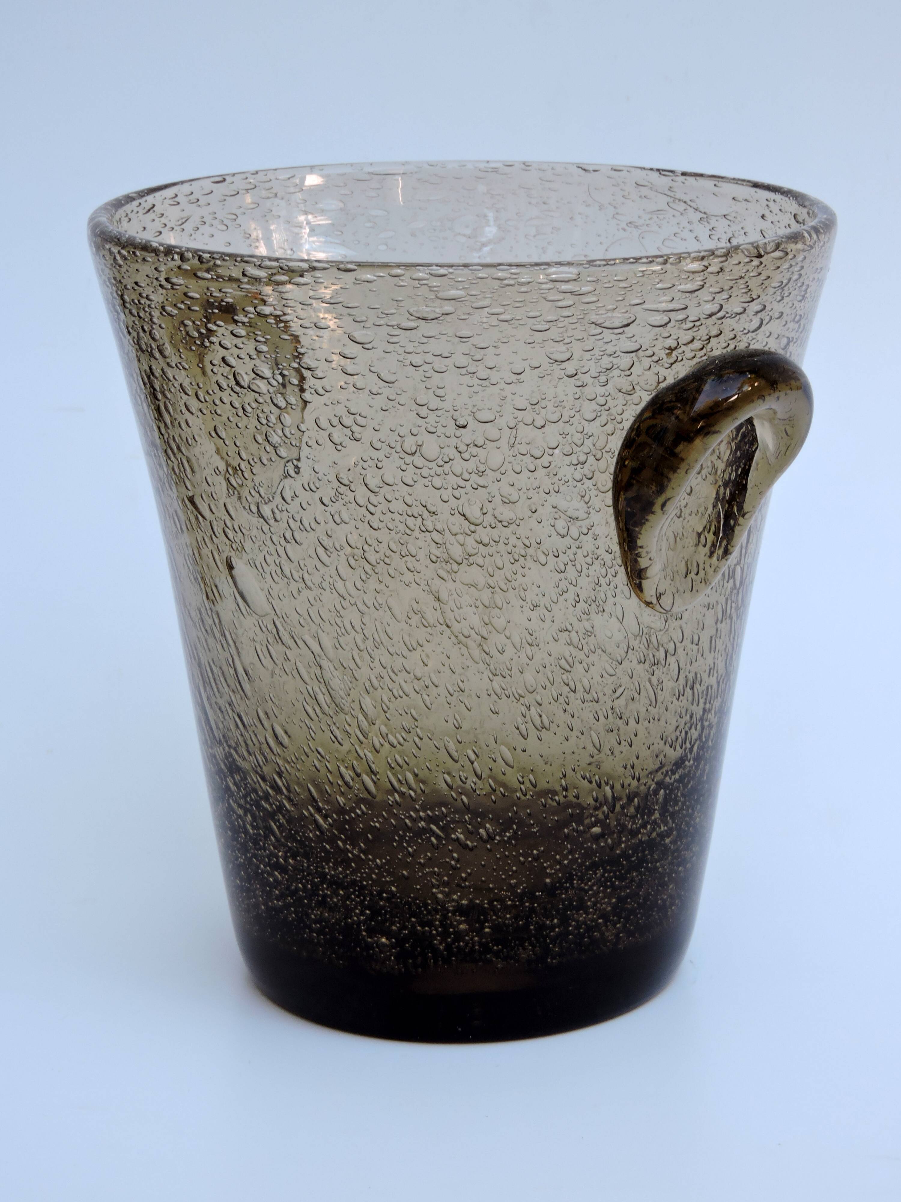 Ice bucket champagne glassware Biot