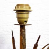 Golden wheat sheaf lamp base