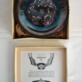 Vintage silver-plated butter dish