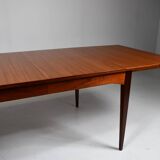 Large teak dining table. 1960s.