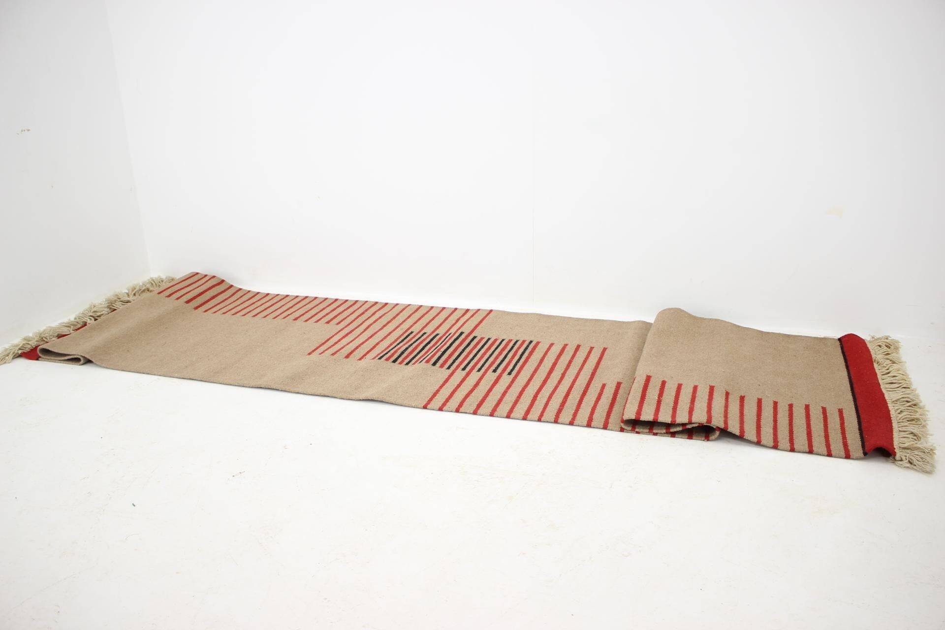 Midcentury Modernist Geometric Abstract Carpet / Rug, 1960s