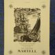 An advertisement Cognac Martell sailboat privateer boat issue review 1937