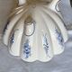PORTUGUESE PORCELAIN / HAND-PAINTED BOWL AND FOOTED DISH
