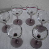 White wine glasses