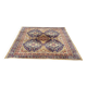 Burgundy floral wool oriental rug 200x300