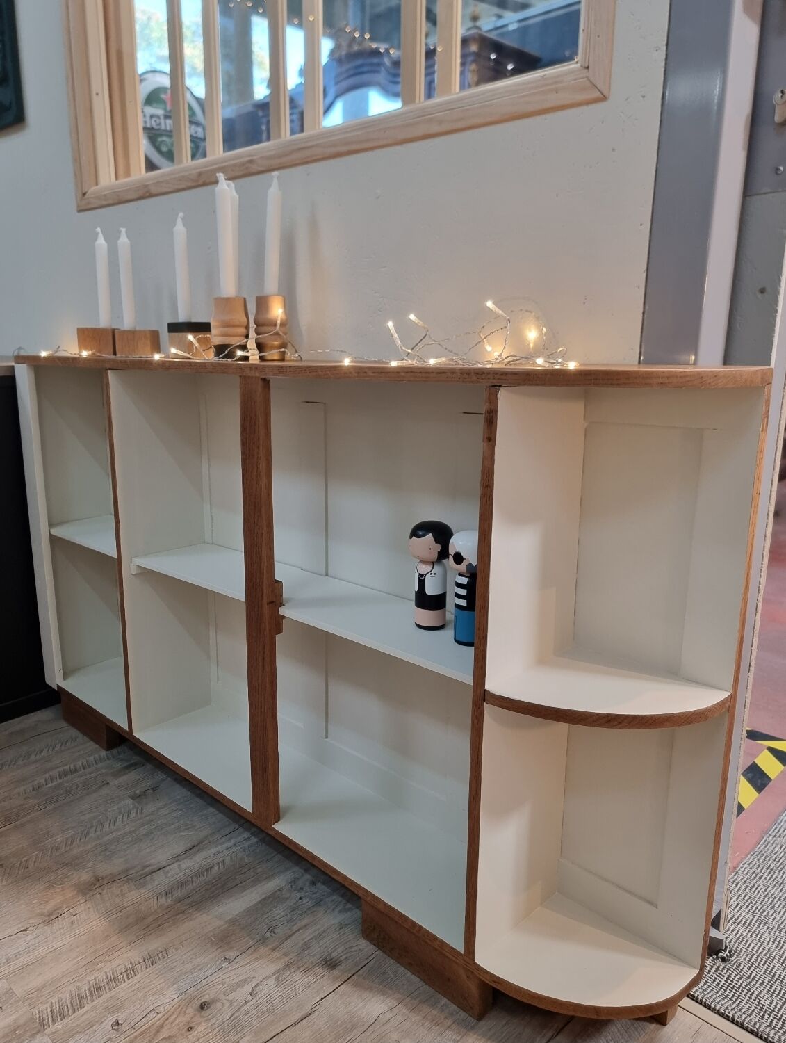 Oak entrance furniture
