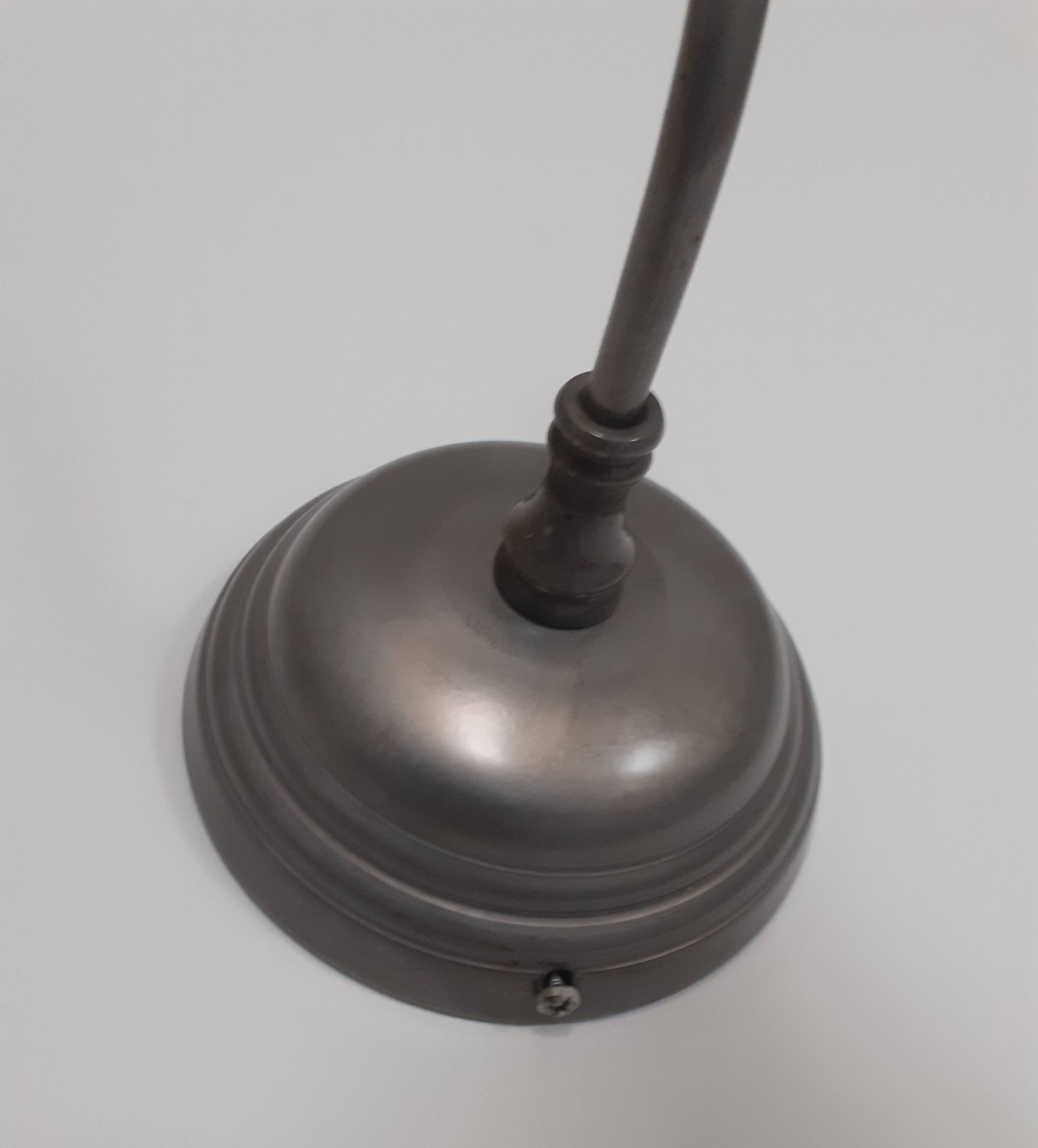 Metal wall lamp in industrial style