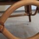Rattan armchair and canning