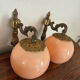 Pair of antique wall sconces
