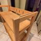 Étagère de bouquiniste en hêtre