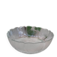 Large glass salad bowl