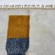 Handmade natural pure wool rug