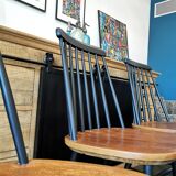 Series of 4 Scandinavian chairs