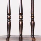 Set of 4 Countryside Style Dining Chairs, Spindle Back, Early 20th Century