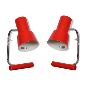 paire de lampes tchèques