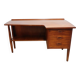 Scandinavian "boomerang" free-form desk in teak - 1960s