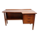 Scandinavian "boomerang" free-form desk in teak - 1960s